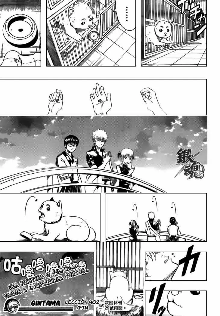 Gintama capítulo 402, página 20