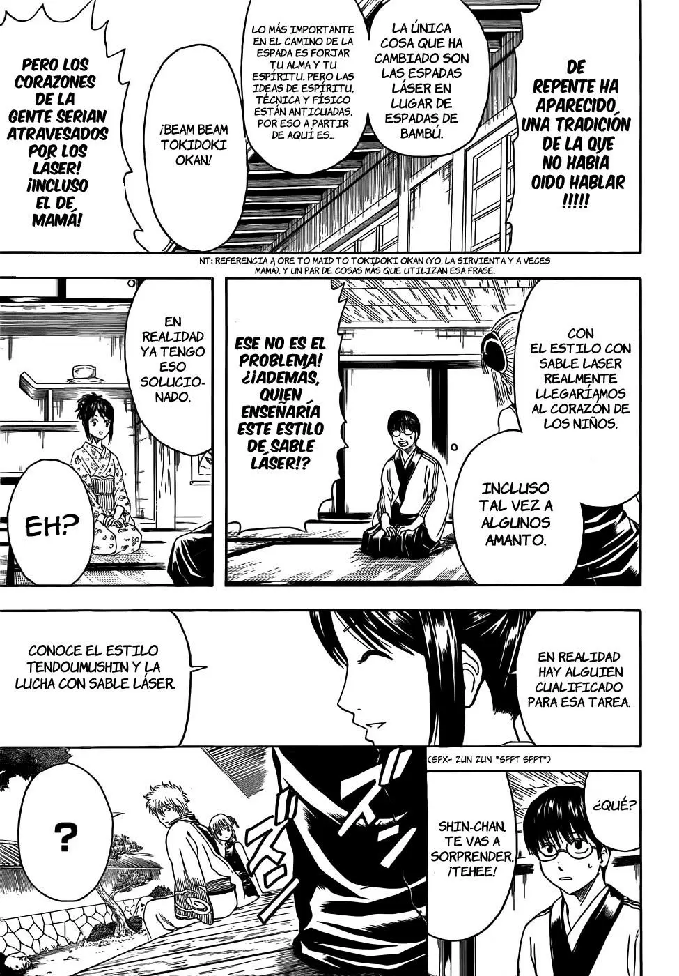Gintama capítulo 403, página 8