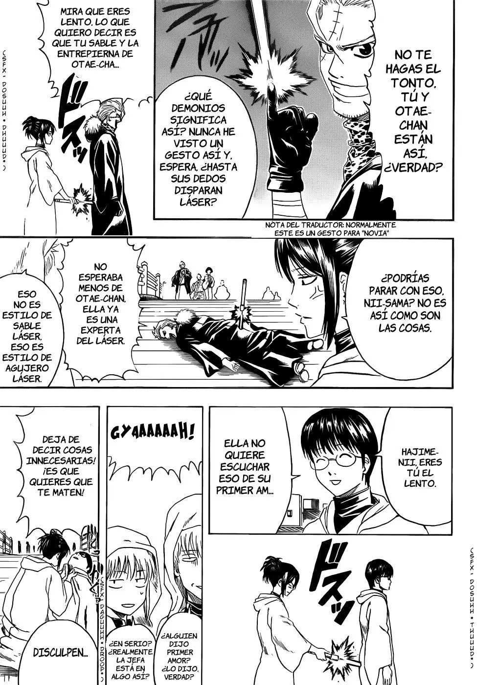 Gintama capítulo 403, página 14