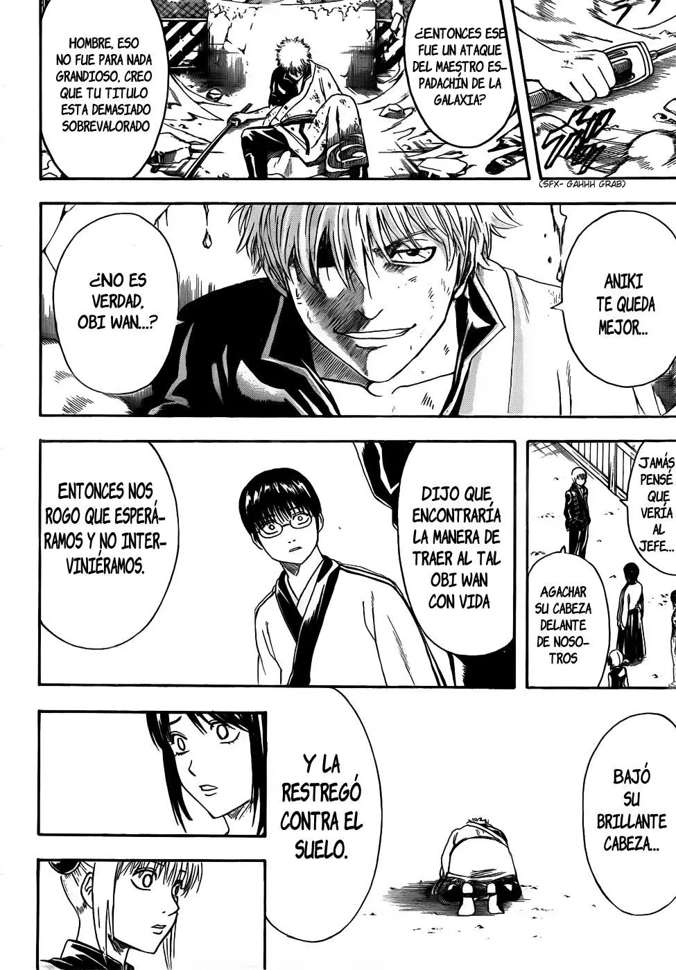 Gintama capítulo 406, página 8