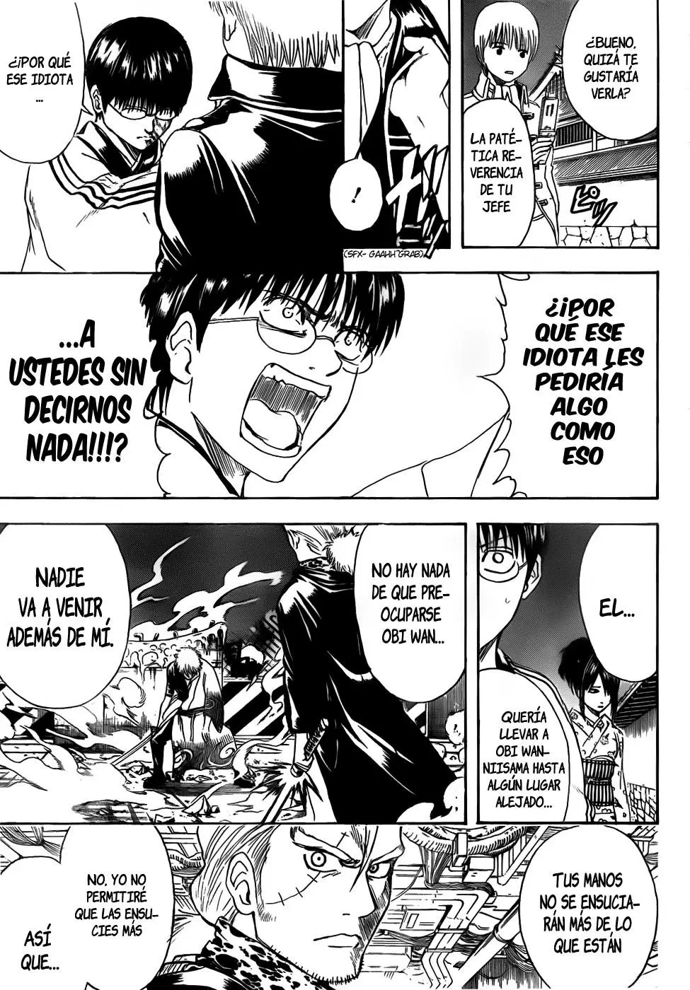Gintama capítulo 406, página 9