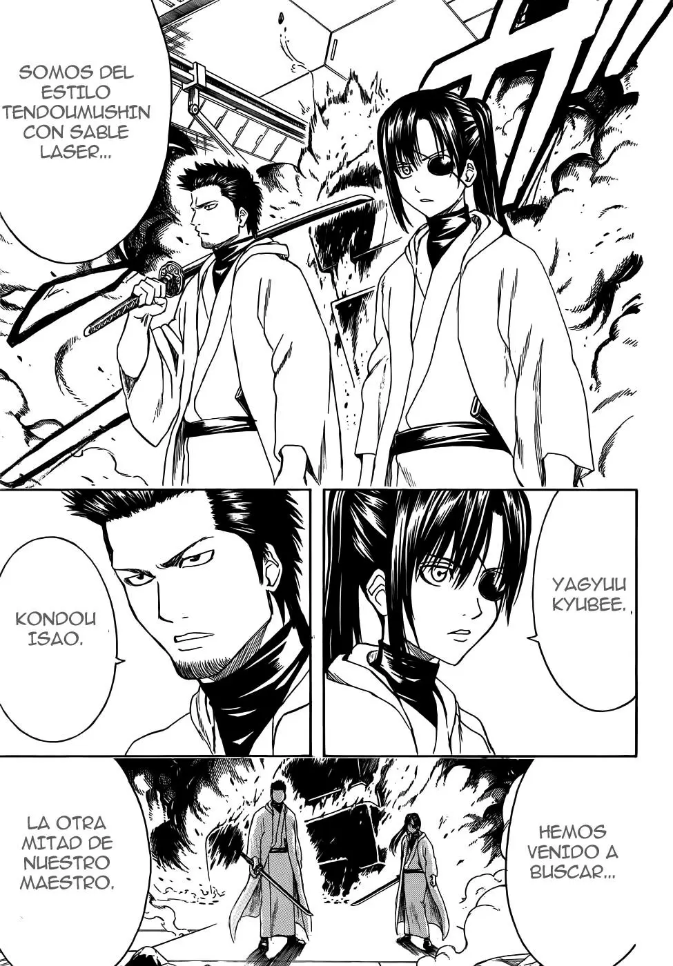 Gintama capítulo 407, página 8