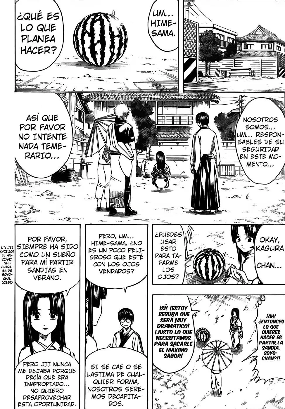 Gintama capítulo 411, página 1