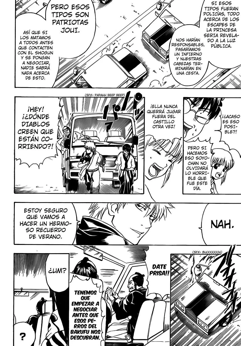 Gintama capítulo 411, página 4