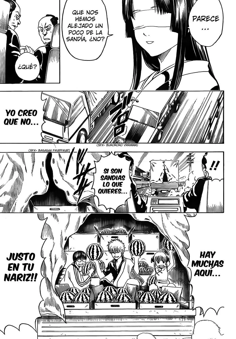 Gintama capítulo 411, página 5