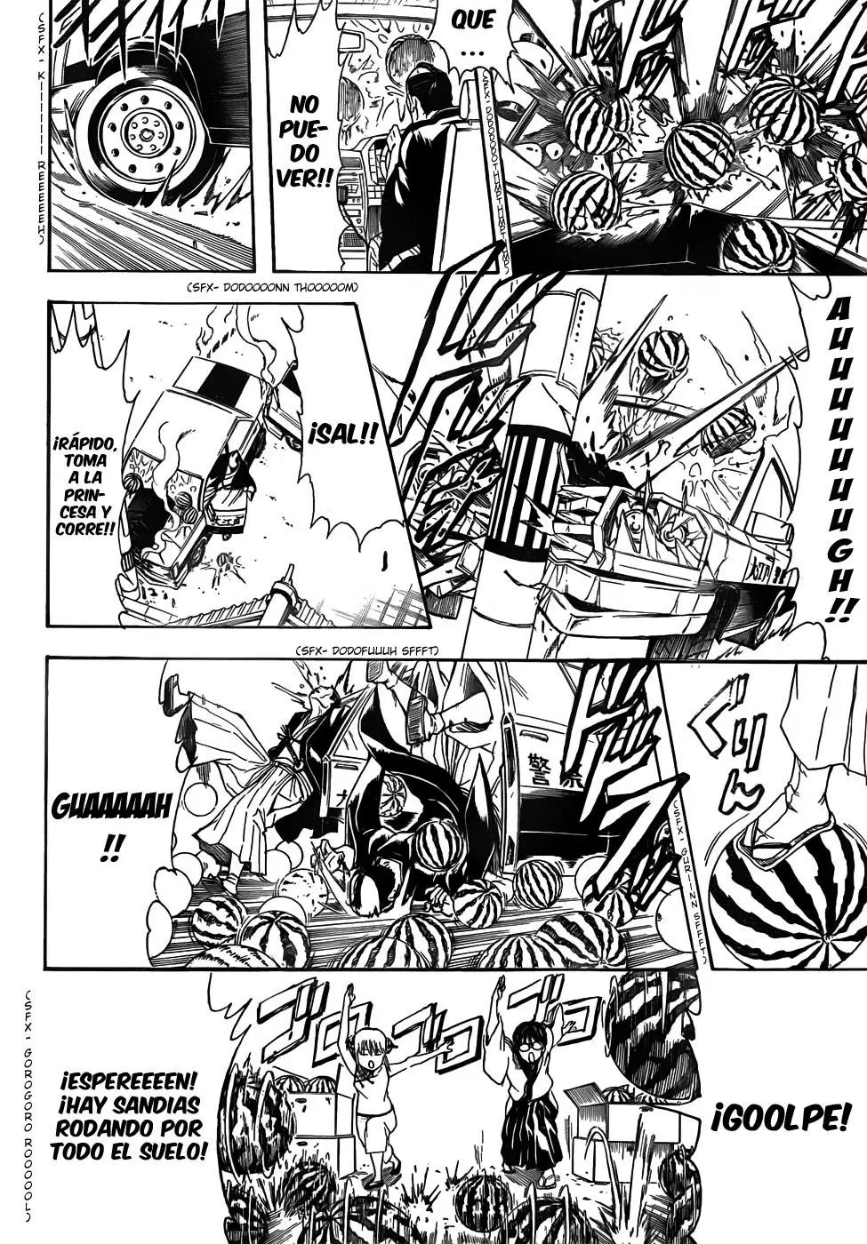 Gintama capítulo 411, página 6