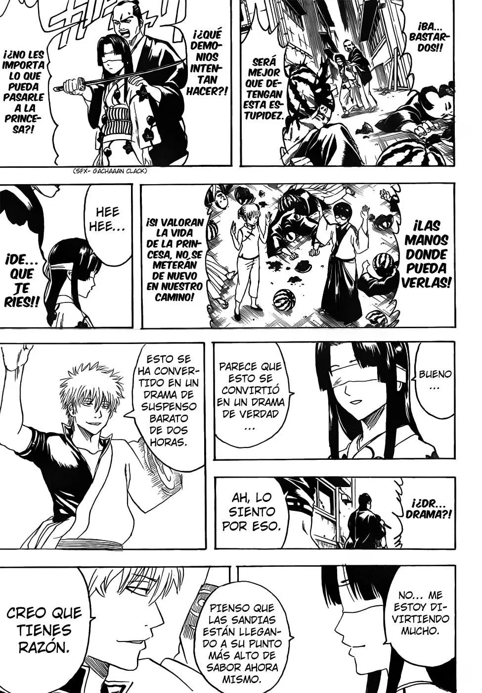 Gintama capítulo 411, página 7