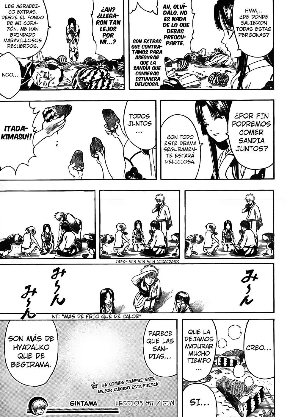 Gintama capítulo 411, página 9