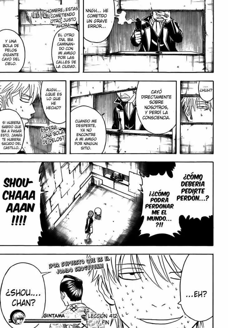 Gintama capítulo 412, página 19