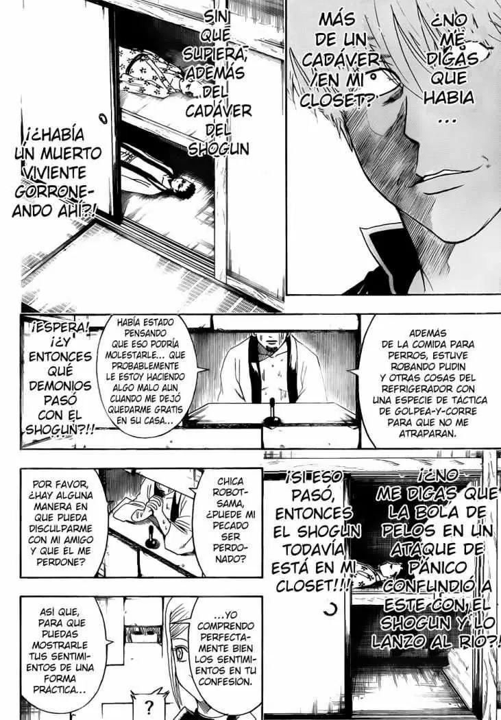 Gintama capítulo 413, página 8