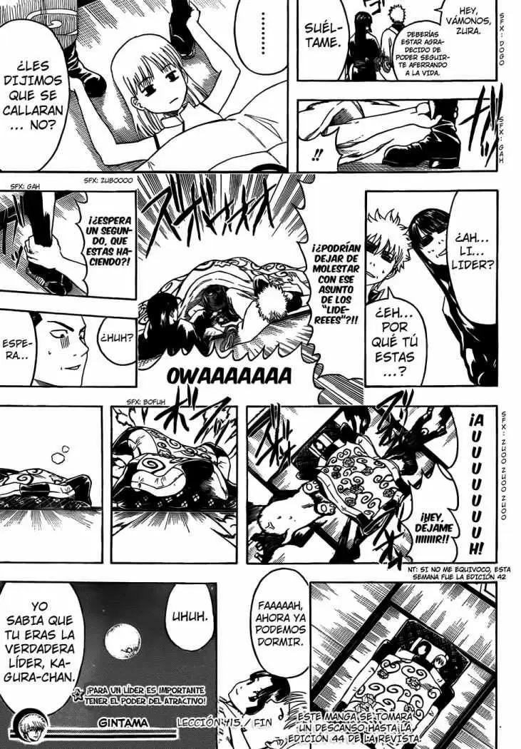 Gintama capítulo 415, página 18