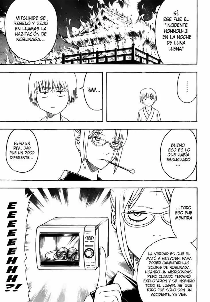 Gintama capítulo 417, página 18