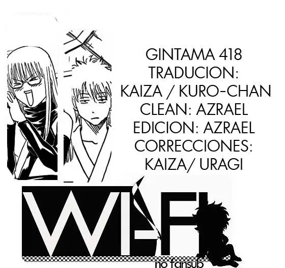 Gintama capítulo 418, página 1