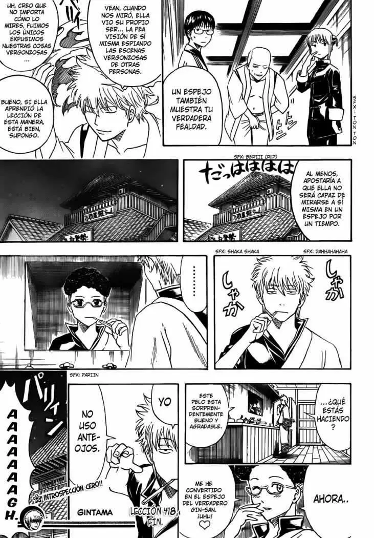 Gintama capítulo 418, página 20