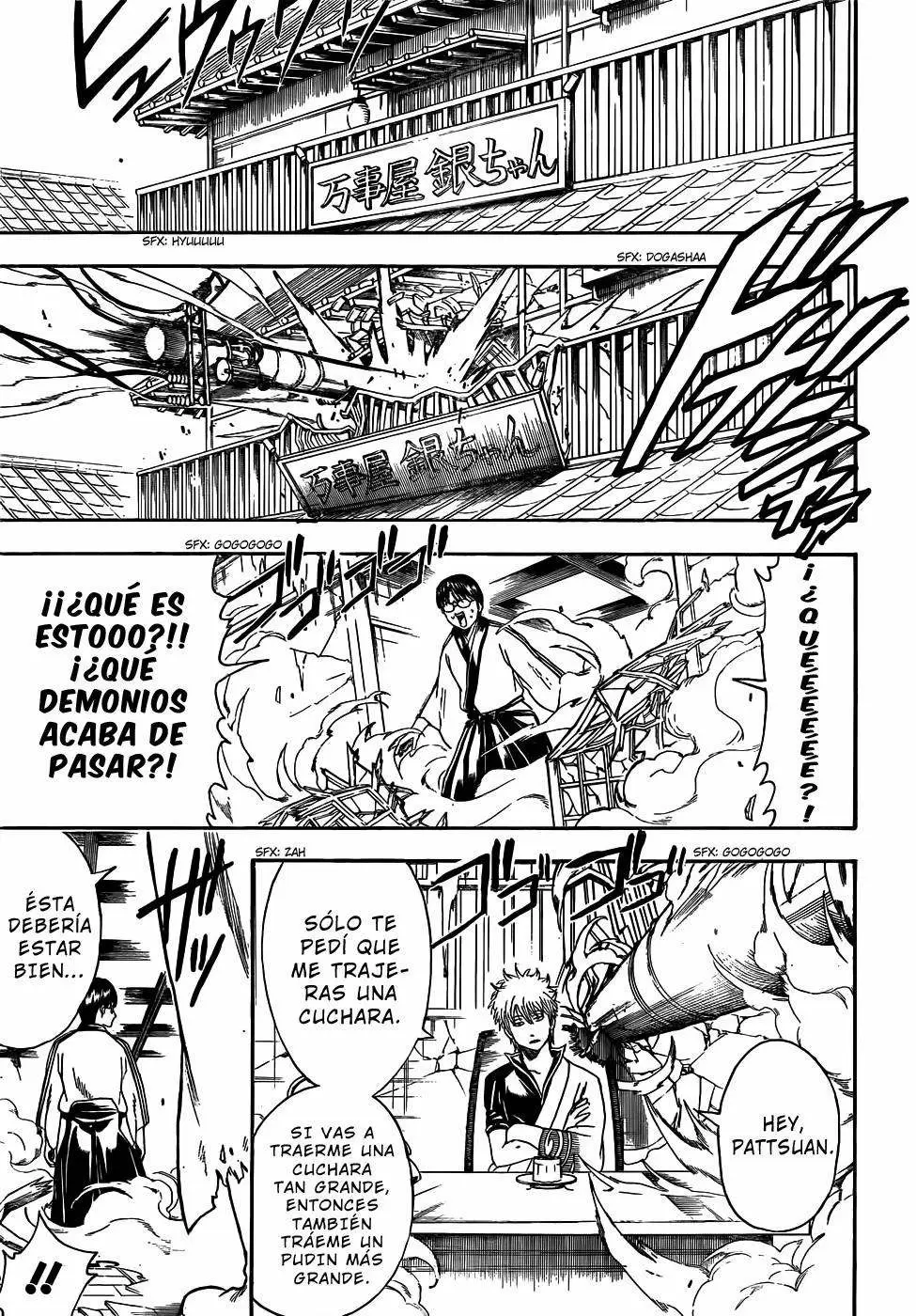 Gintama capítulo 419, página 8