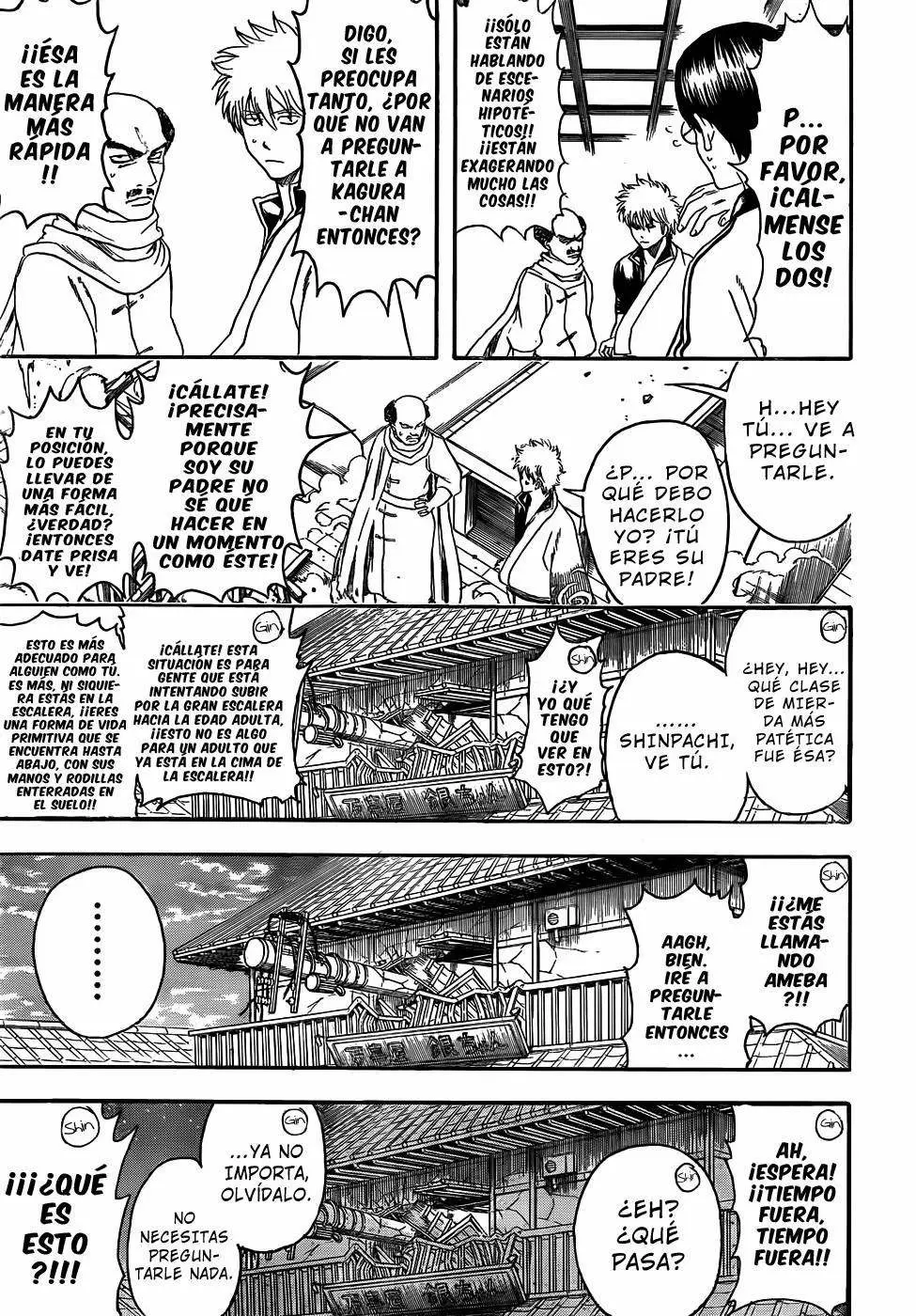 Gintama capítulo 419, página 14