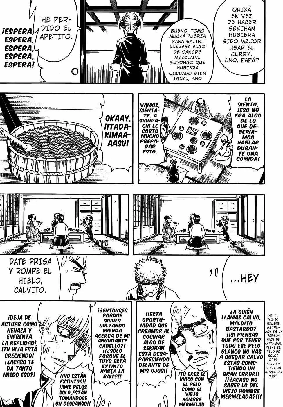 Gintama capítulo 419, página 16