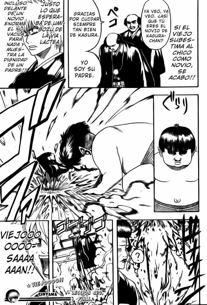 Gintama capítulo 420, página 20