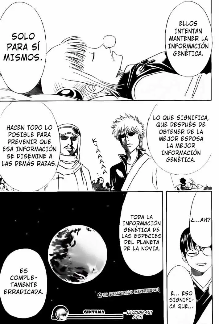 Gintama capítulo 421, página 20