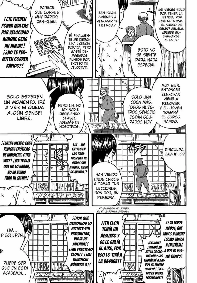 Gintama capítulo 423, página 10