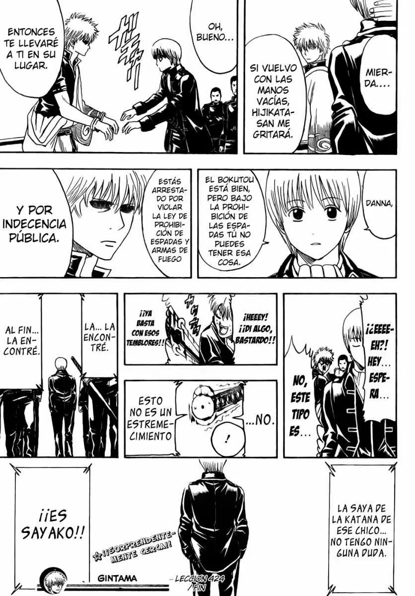 Gintama capítulo 424, página 21