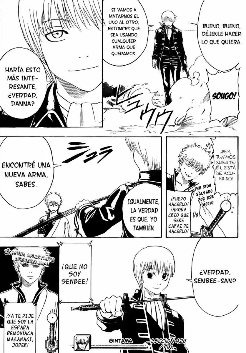 Gintama capítulo 426, página 20