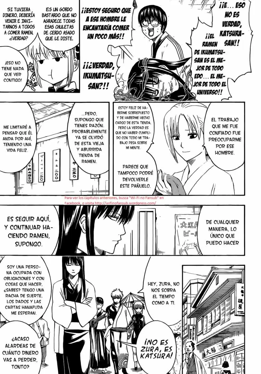 Gintama capítulo 431, página 6