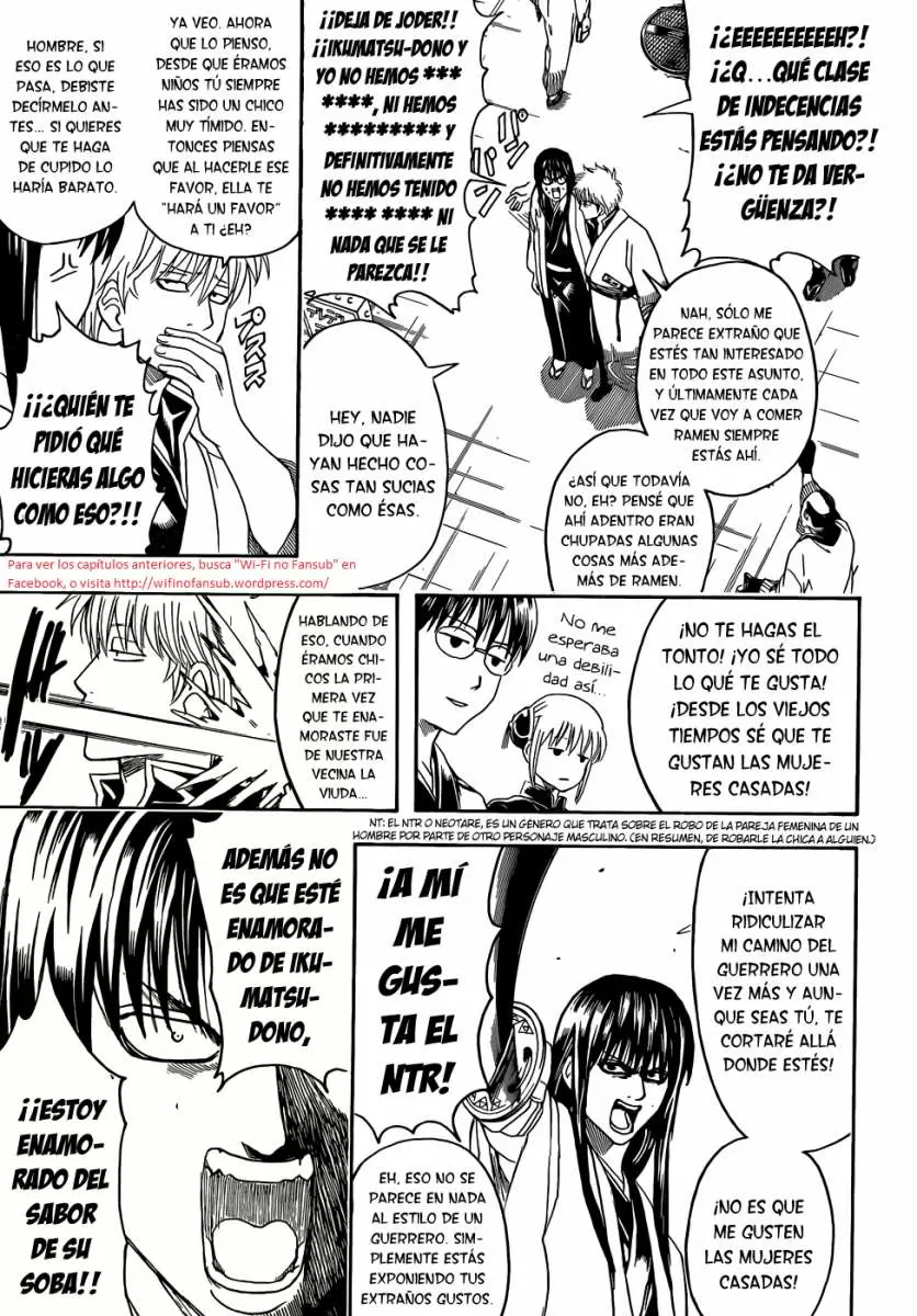 Gintama capítulo 431, página 8