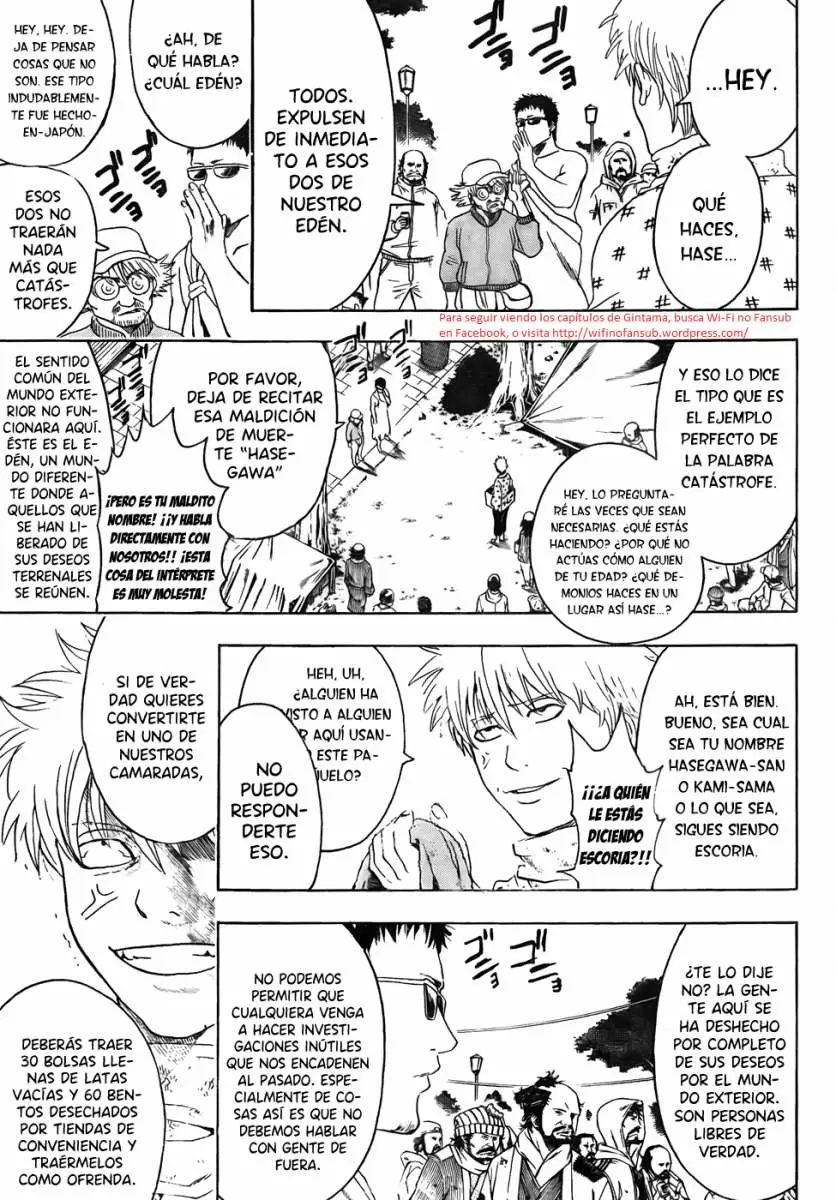 Gintama capítulo 431, página 12