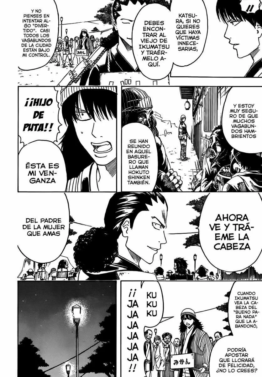 Gintama capítulo 432, página 8