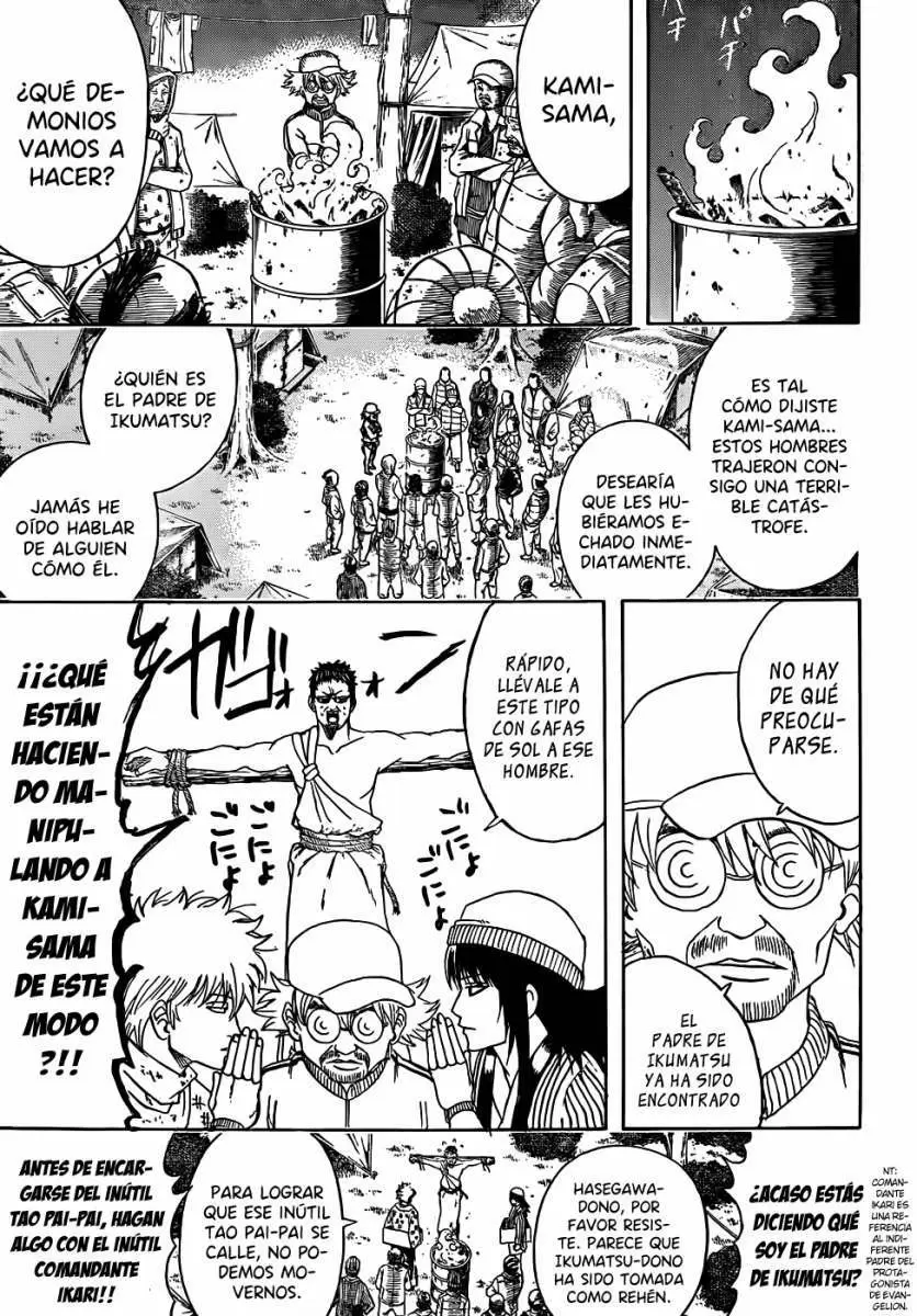 Gintama capítulo 432, página 9