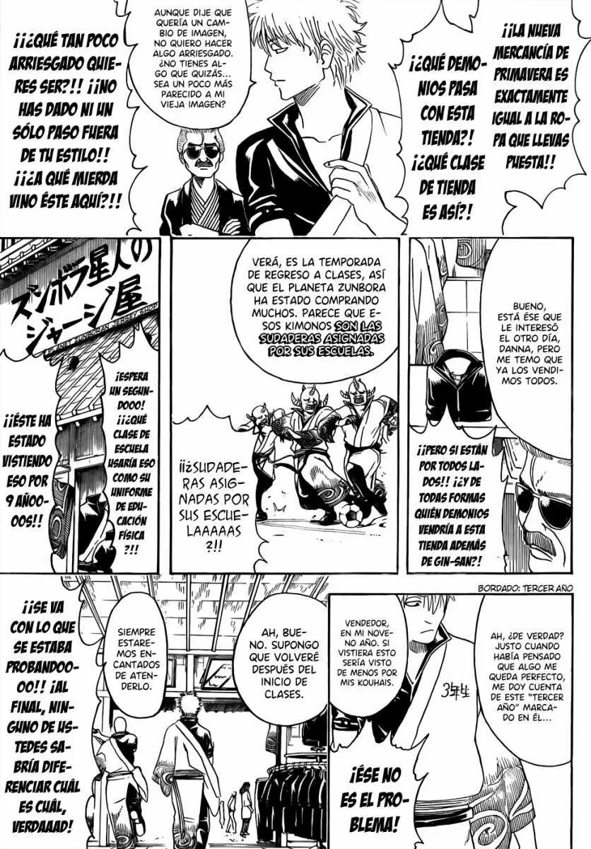 Gintama capítulo 434, página 5