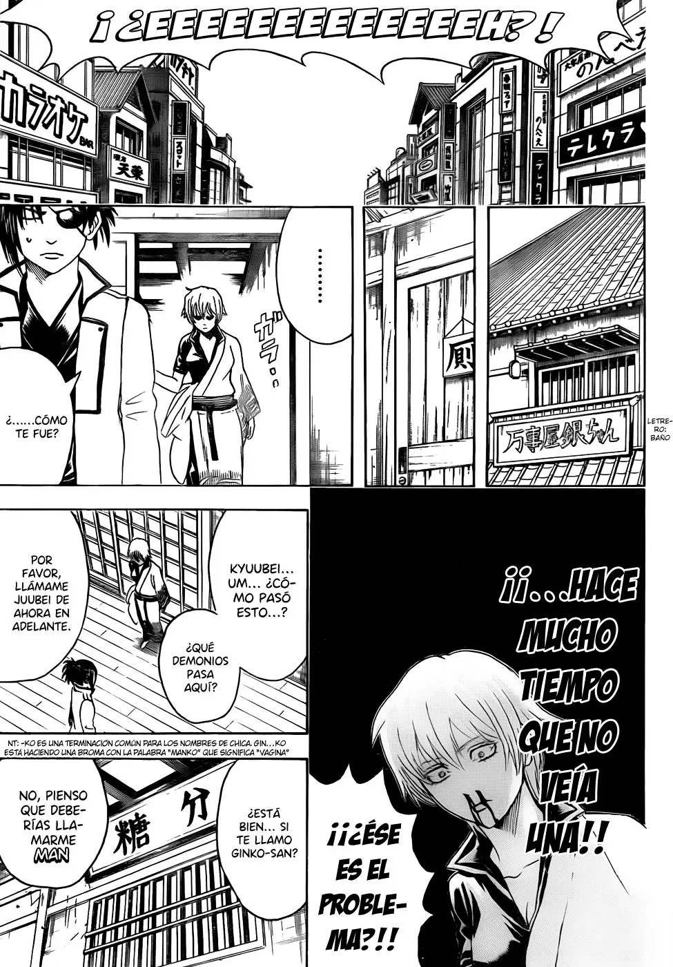 Gintama capítulo 437, página 16