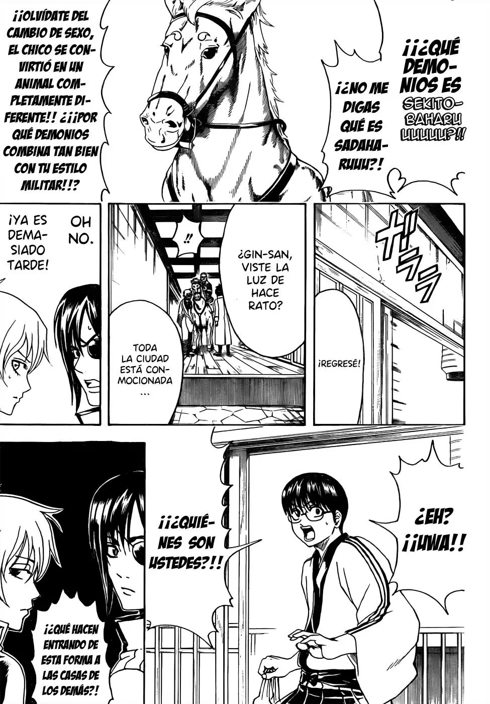 Gintama capítulo 437, página 20