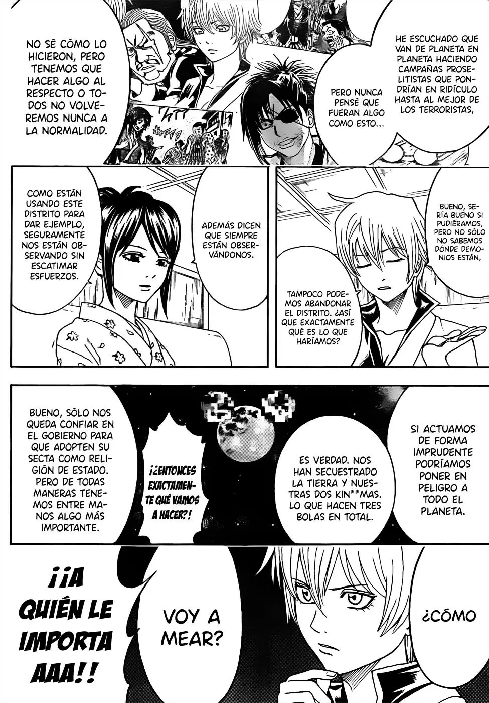 Gintama capítulo 438, página 14