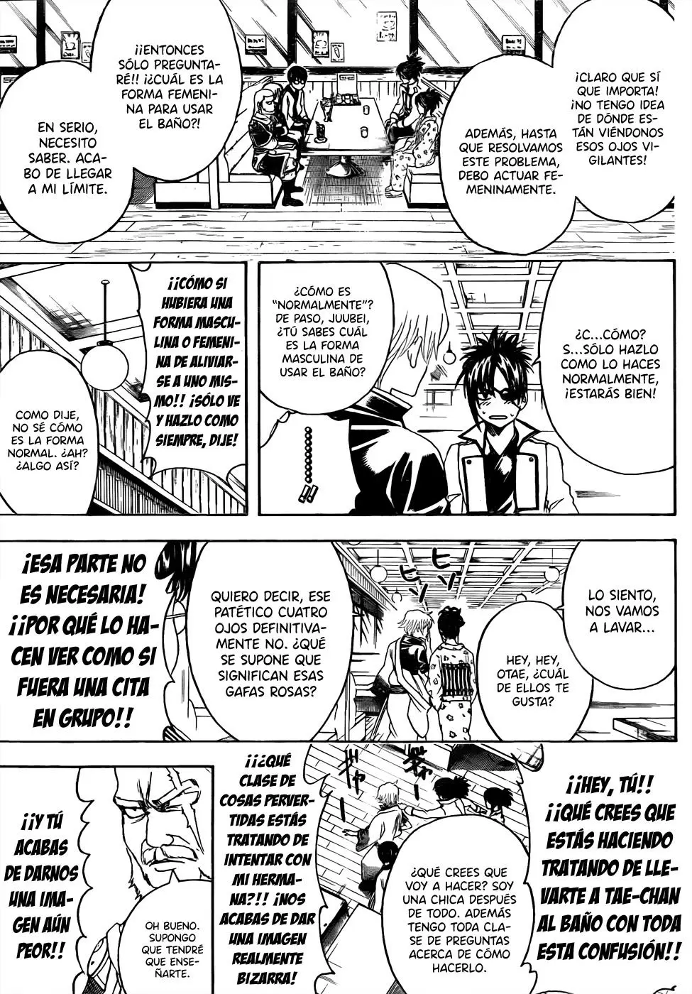 Gintama capítulo 438, página 15