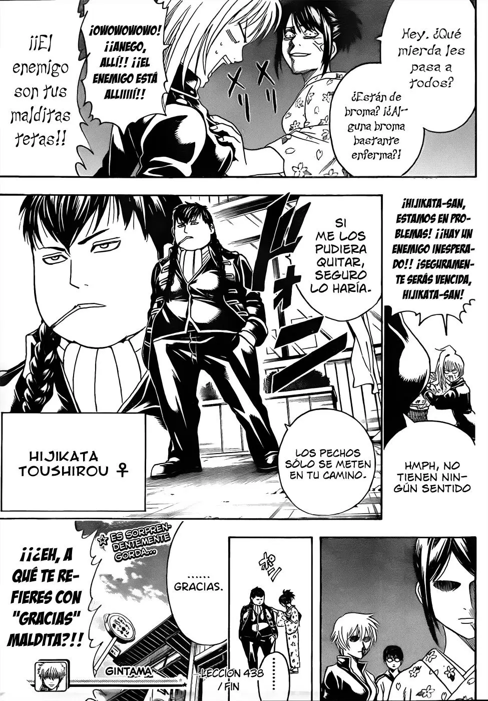 Gintama capítulo 438, página 21