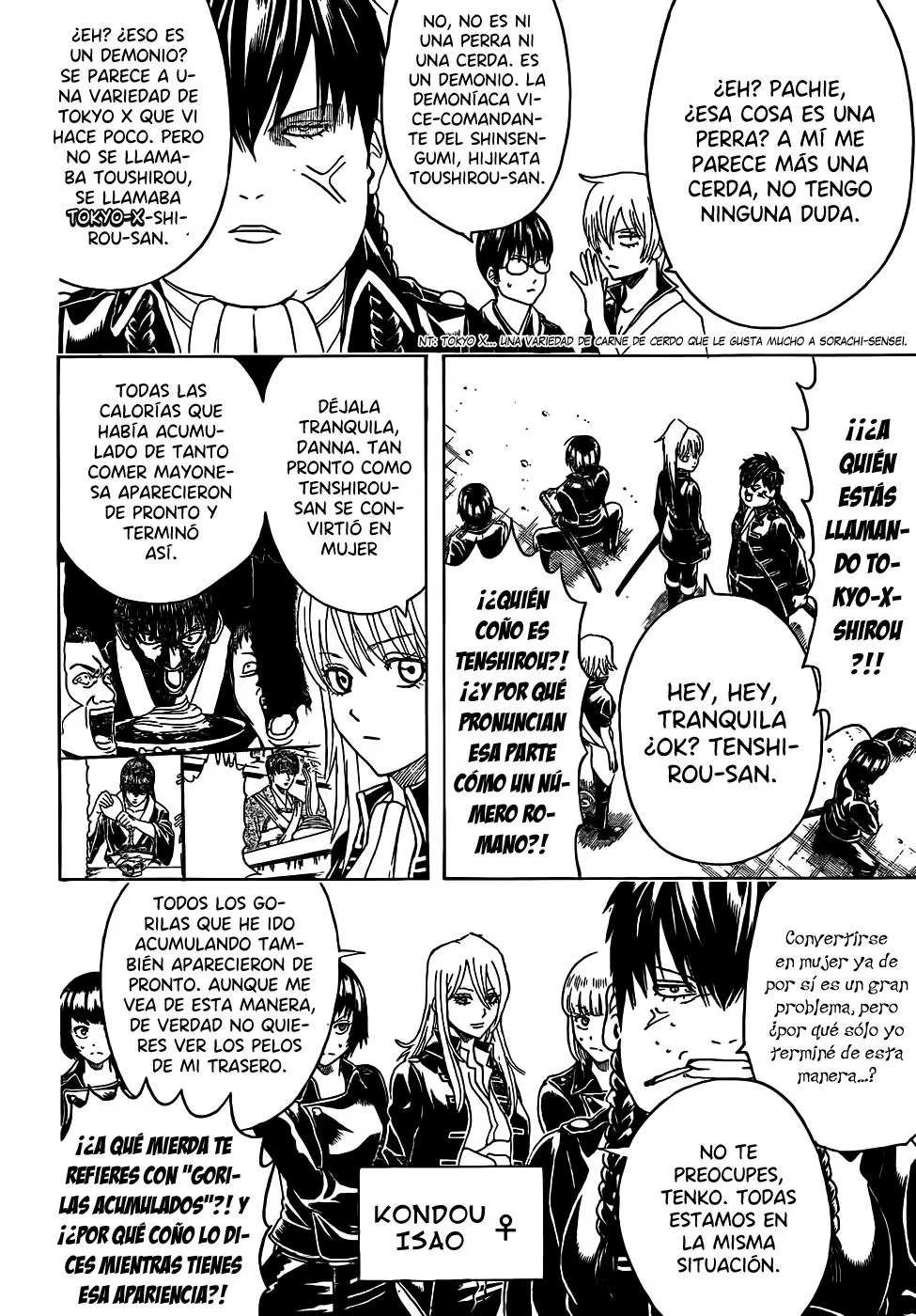 Gintama capítulo 439, página 4