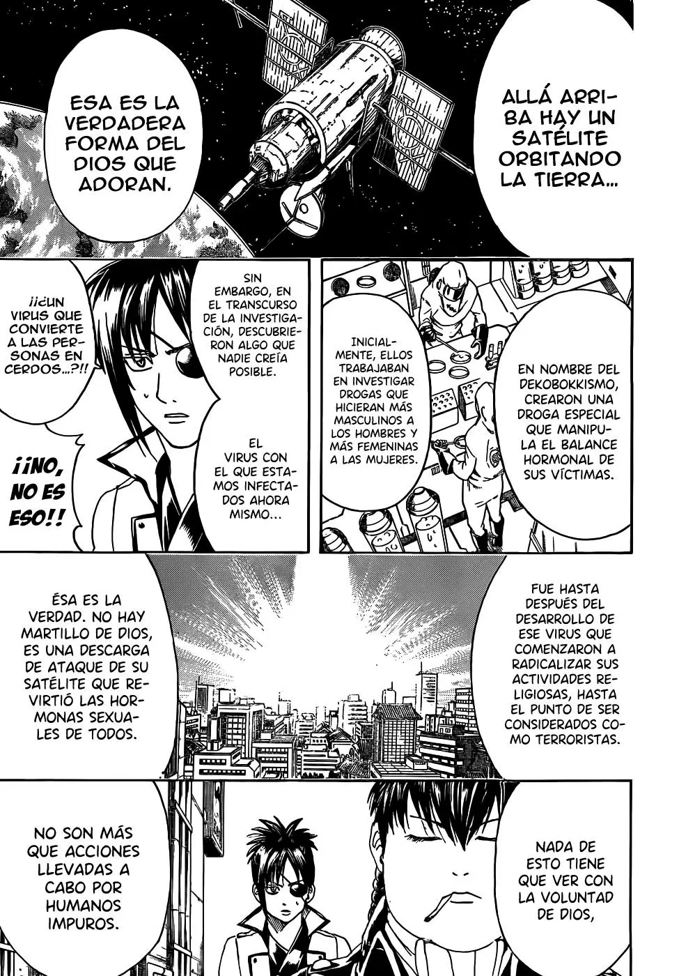 Gintama capítulo 439, página 9