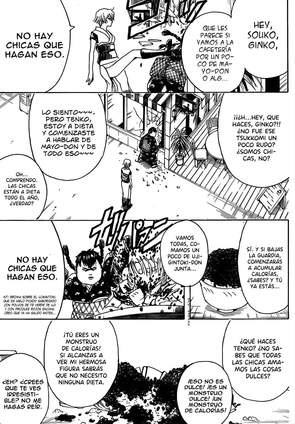 Gintama capítulo 439, página 13