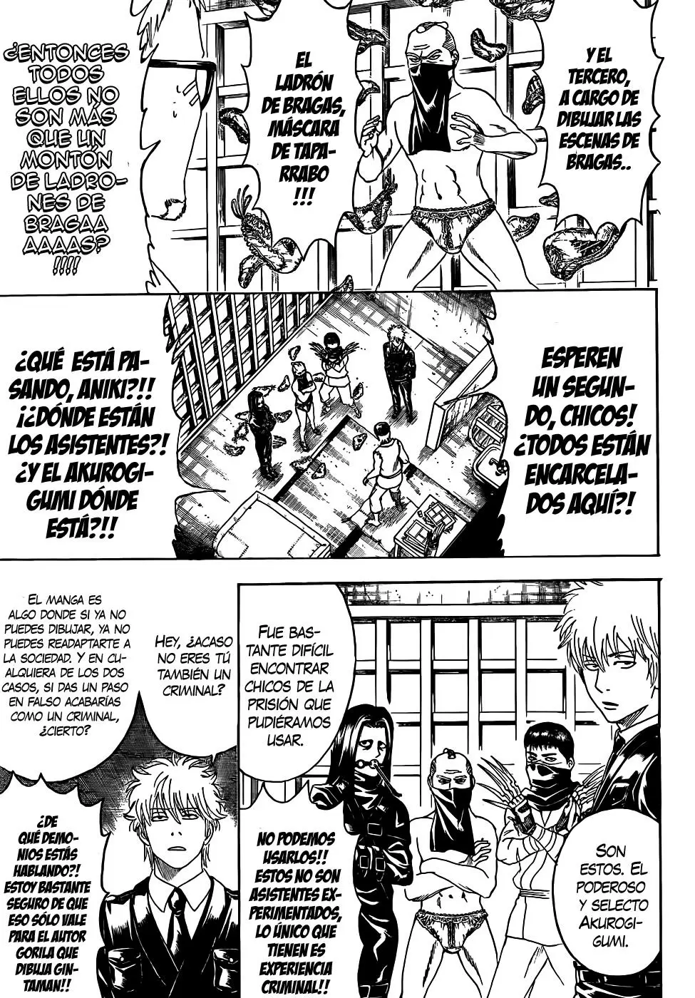 Gintama capítulo 442, página 9