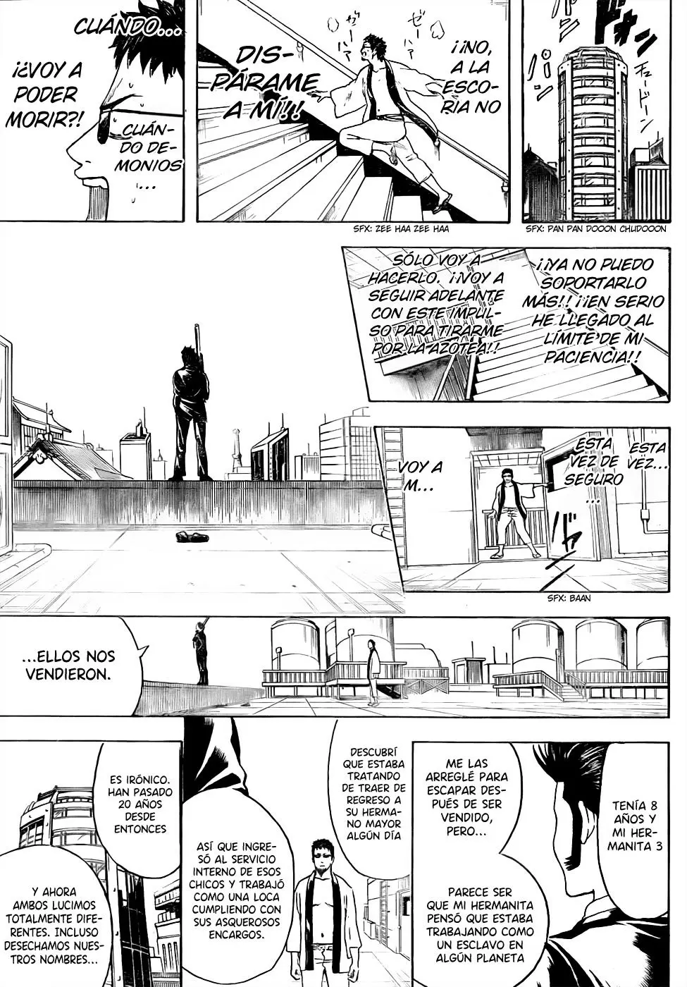 Gintama capítulo 444, página 17