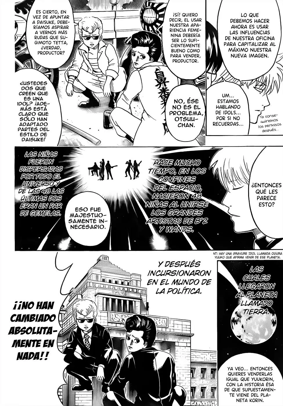 Gintama capítulo 445, página 14