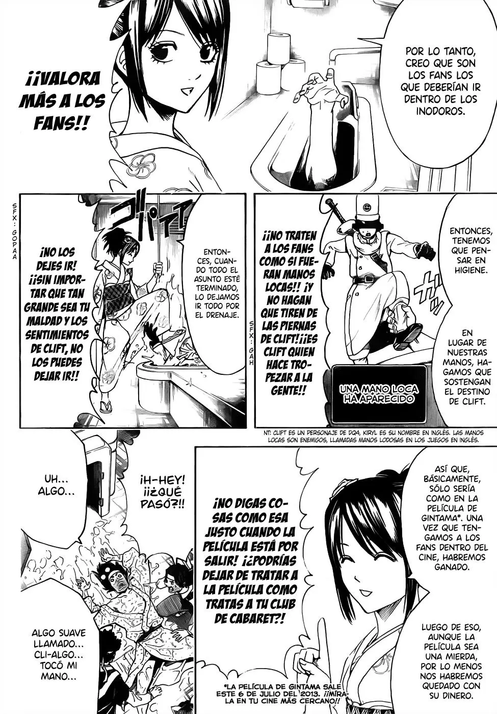 Gintama capítulo 448, página 10