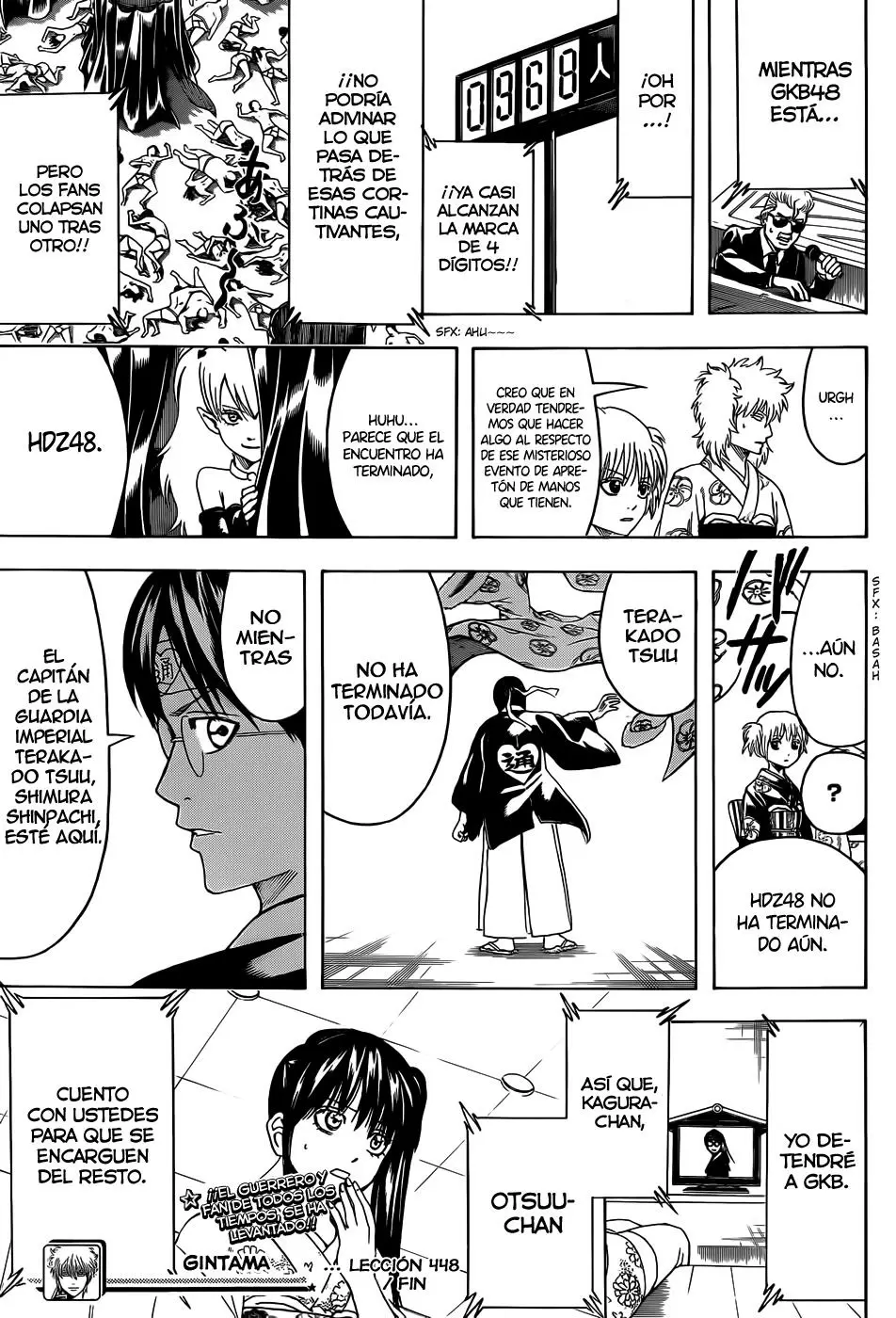 Gintama capítulo 448, página 19