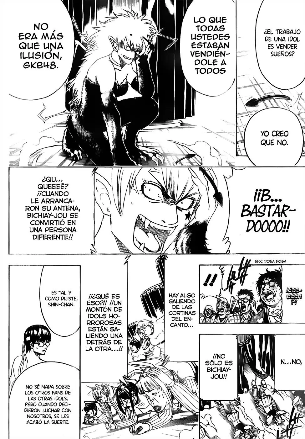 Gintama capítulo 449, página 8
