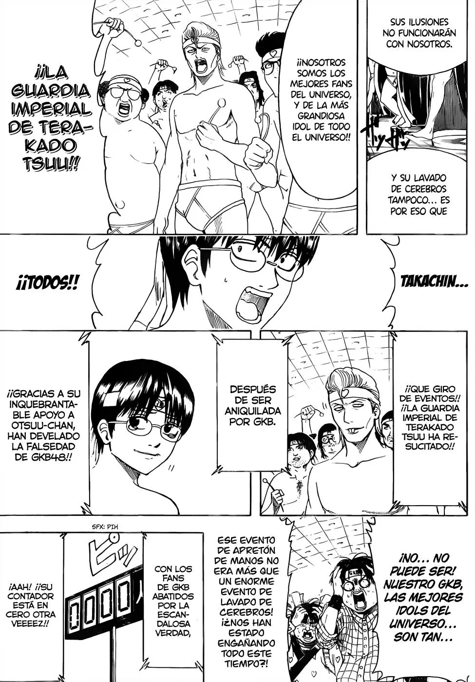 Gintama capítulo 449, página 9