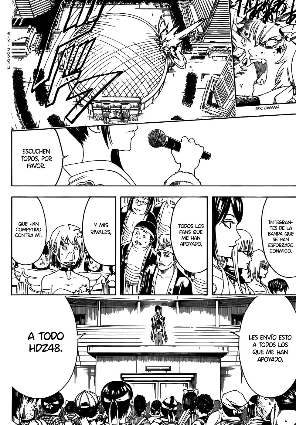 Gintama capítulo 449, página 18