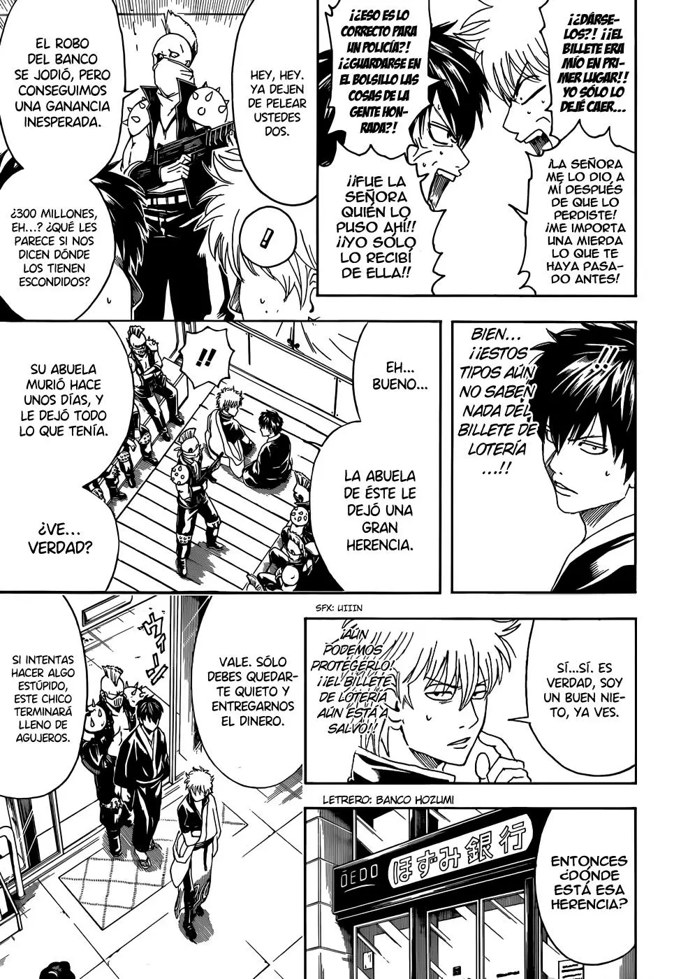 Gintama capítulo 451, página 13