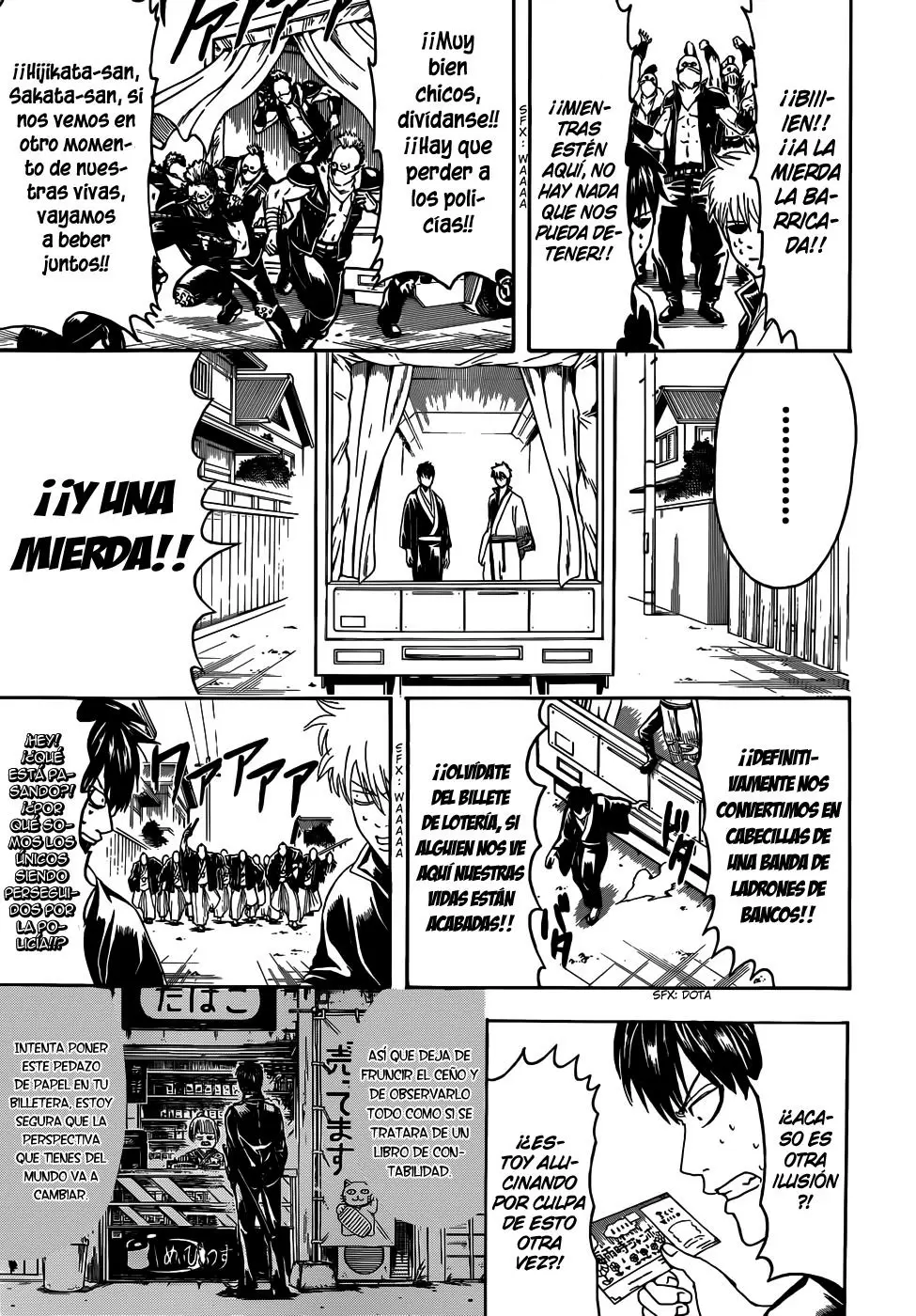 Gintama capítulo 451, página 19